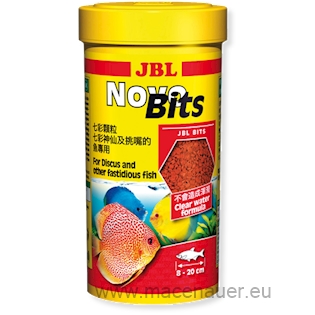 JBL Prémiové hlavní krmivo NovoBits, 250ml Refill