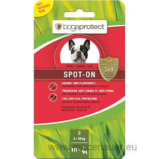 BOGAR Antiparazitikum pro psy bogaprotect SPOT-ON dog S