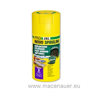 JBL Krmivo ProNovo Spirulina Grano S, 100ml, CLICK