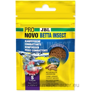 JBL Krmivo ProNovo Betta Insect Stick S, 20 ml