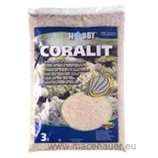 HOBBY Coralit korálový písek, hrubý 3 l 