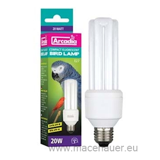 ARCADIA Osvětlení Compact Fluorescent Bird Lamp 20 W
