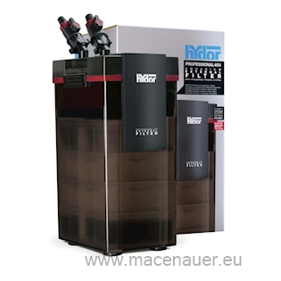 HYDOR Vnější filtr Professional 450, 1 200 l/h, pro akvária o objemu 300-450 l, s filtračními náplněmi