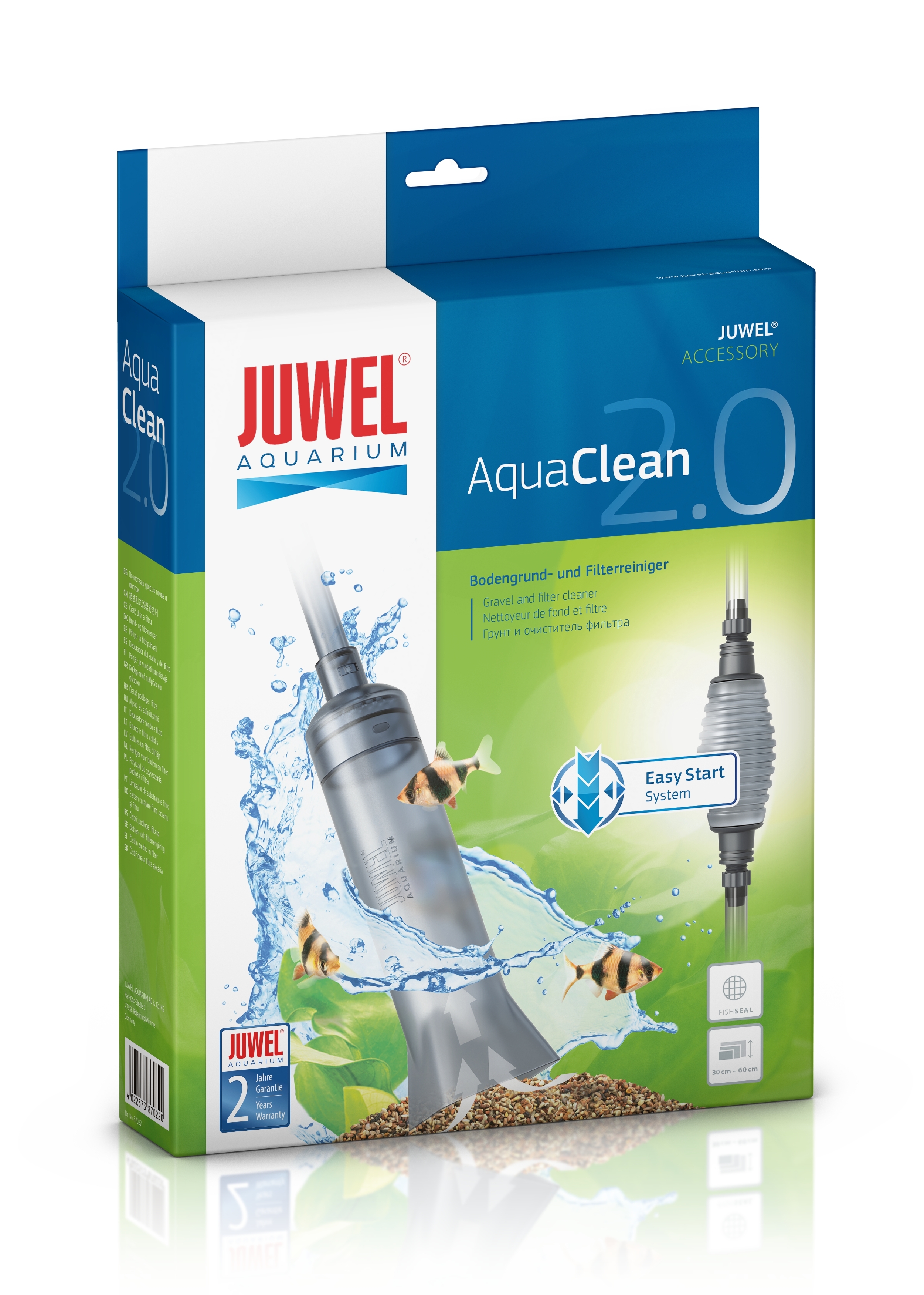 JUWEL Aqua Clean 2, odkalovač dna a filtru