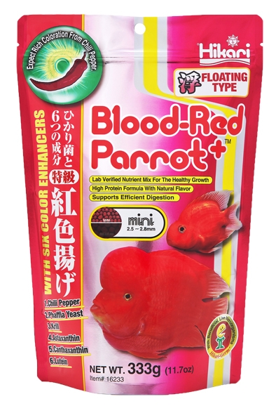 HIKARI Krmivo Blood-red Parrot Plus Mini 333 g