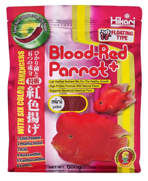 HIKARI Krmivo Blood-red Parrot Plus Mini 600 g