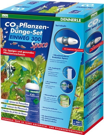 DENNERLE Jednorázový CO2 set 300 Space k přihnojování rostlin