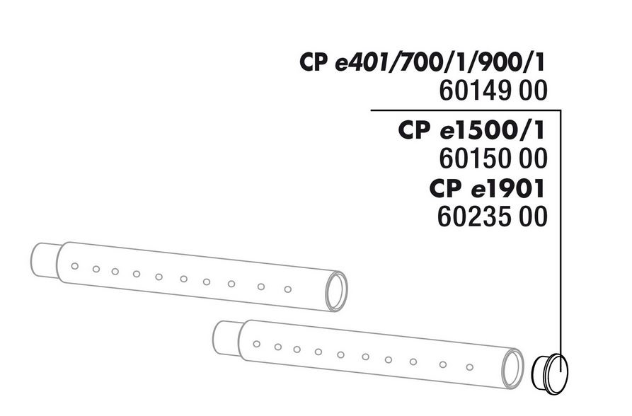 JBL CP e1901,2 Zátka na trubku trysky