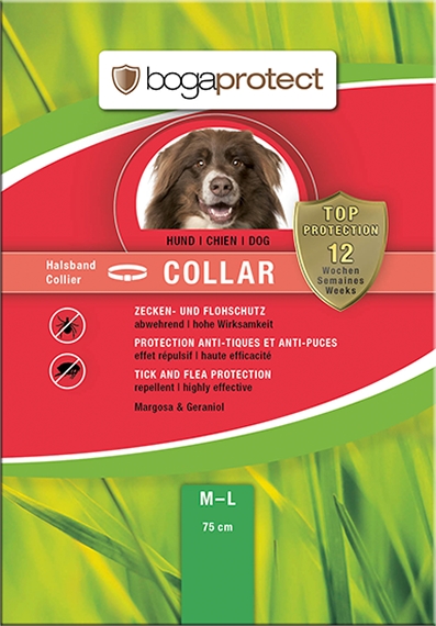 BOGAR Antiparazitní obojek bogaprotect COLLAR, pro psy, 75 cm