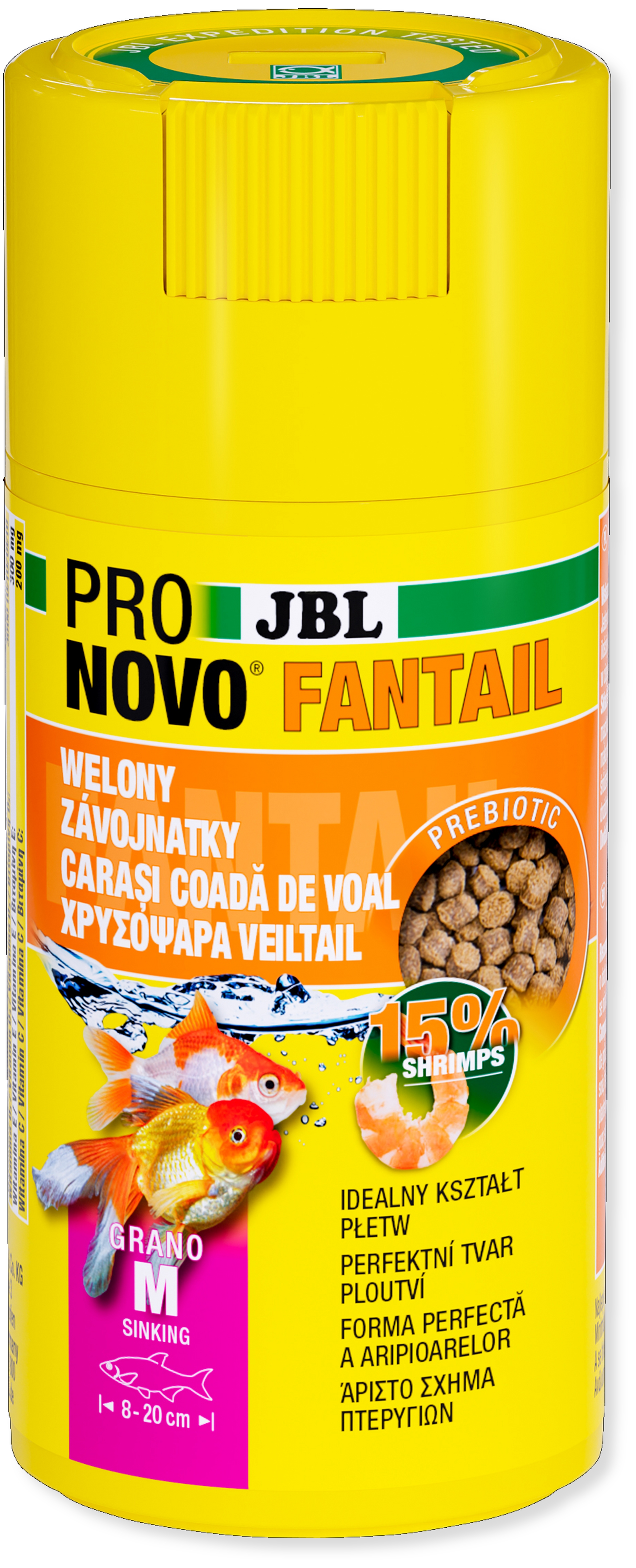 JBL Krmivo PRONOVO FANTAIL GRANO M 100ml