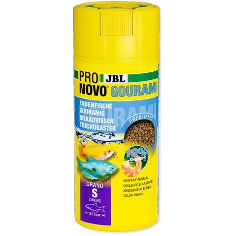 JBL Krmivo ProNovo Gourami Grano S, 250 ml CLICK